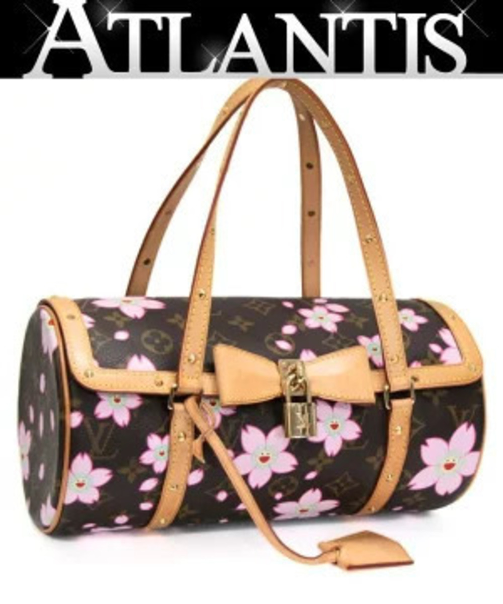 Louis Vuitton Papillon handbag Cherry Red Blossom
